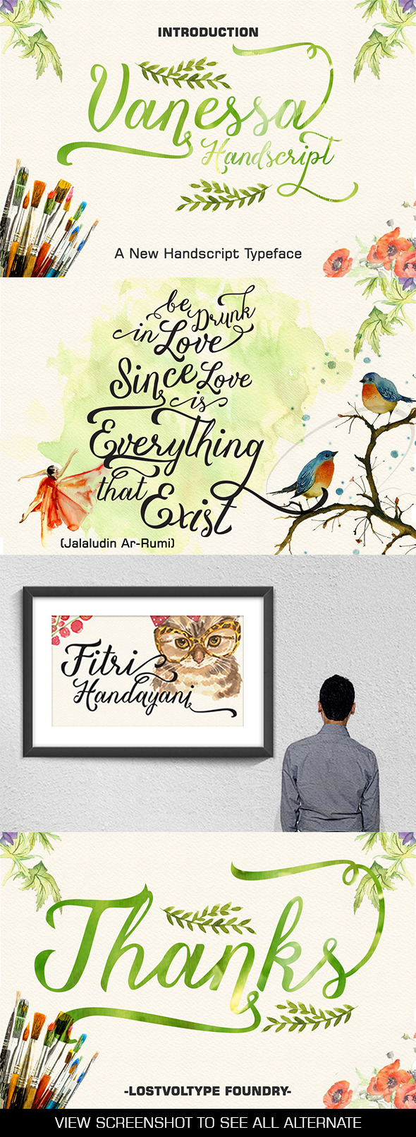 GraphicRiver Vanessa Handscript 10691652 GraphicRiver Vanessa Handscript 10691652
