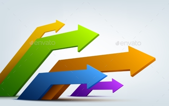 GraphicRiver 3D Arrow Illustration 10692052 GraphicRiver 3D Arrow Illustration 10692052