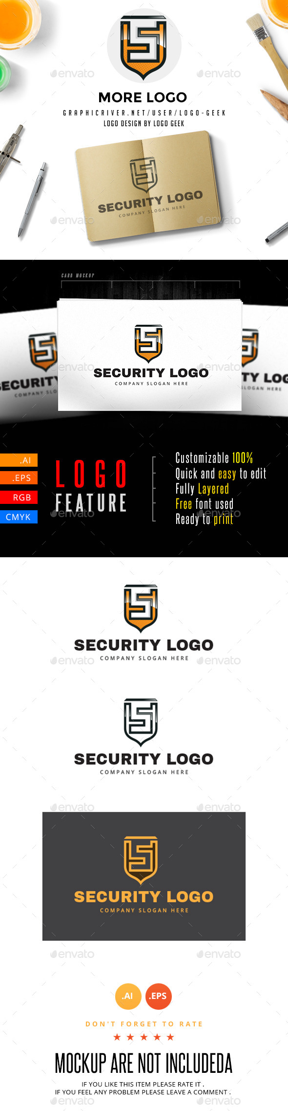 GraphicRiver Security Logo 10693788 GraphicRiver Security Logo 10693788