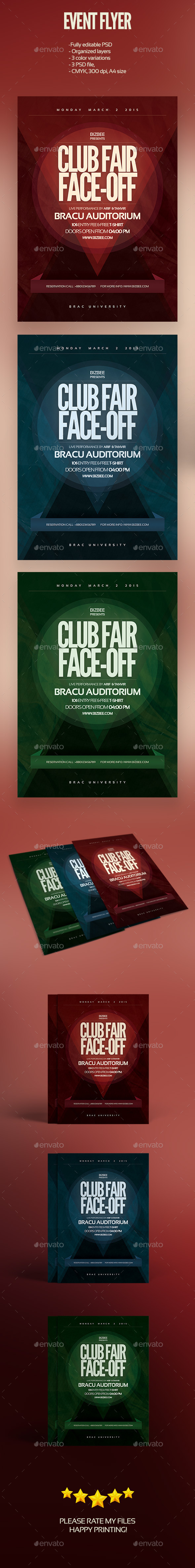 GraphicRiver Image-Free Event Flyer 10588130 GraphicRiver Image-Free Event Flyer 10588130