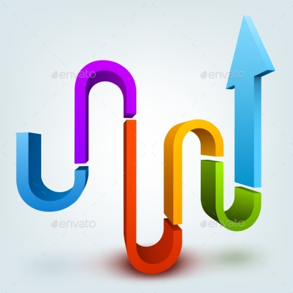 GraphicRiver 3D Arrow Illustration 10694973 GraphicRiver 3D Arrow Illustration 10694973