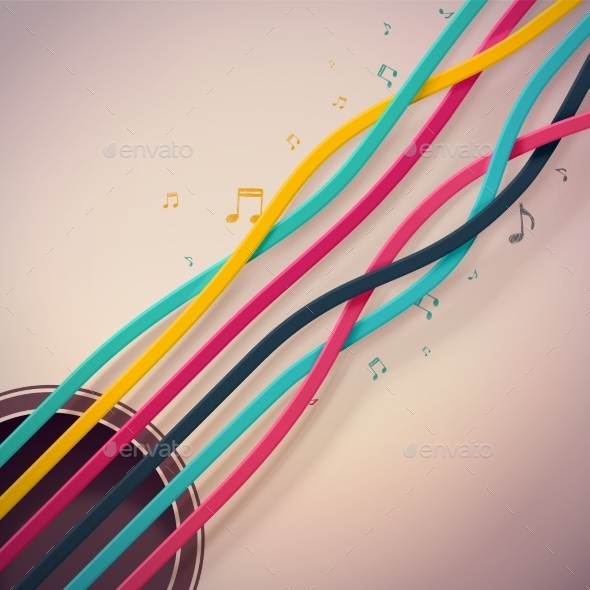 GraphicRiver Guitar Strings 10695053 GraphicRiver Guitar Strings 10695053
