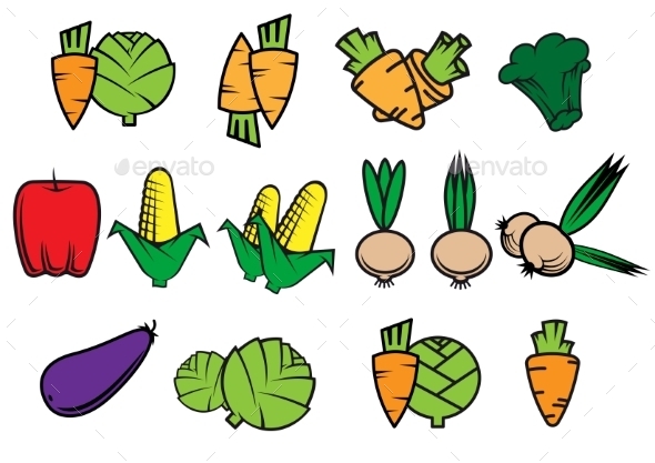 GraphicRiver Vegetables 10695120 GraphicRiver Vegetables 10695120