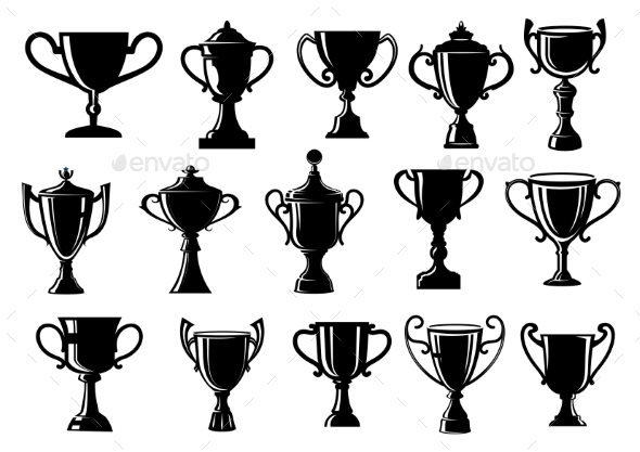 GraphicRiver Sport and Achievement Trophy Cups 10695437 GraphicRiver Sport and Achievement Trophy Cups 10695437