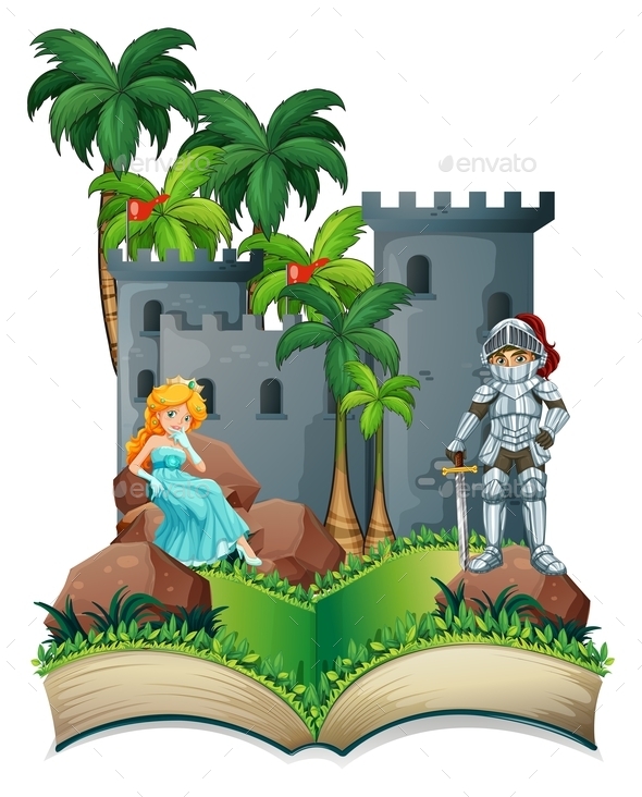 GraphicRiver Knight and Princess 10695882 GraphicRiver Knight and Princess 10695882