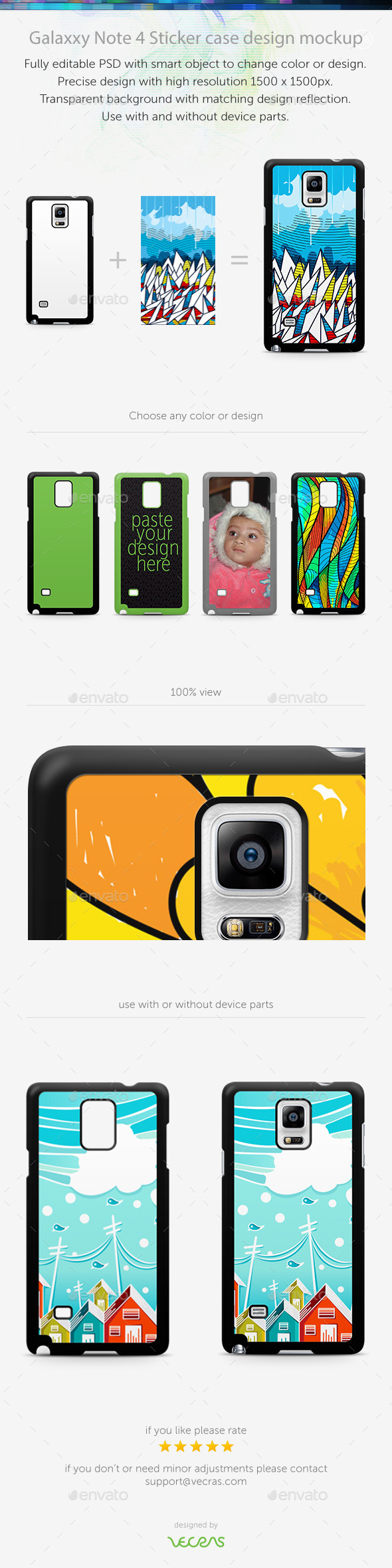 GraphicRiver Galaxxy Note 4 Sticker Case Design Mockup 10696046 GraphicRiver Galaxxy Note 4 Sticker Case Design Mockup 10696046