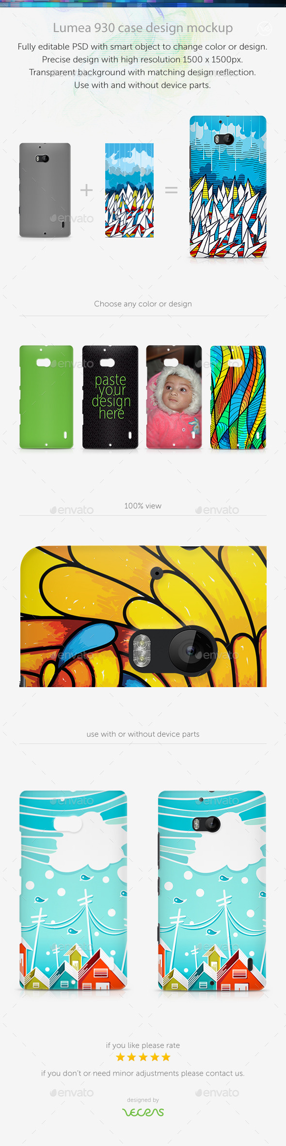 GraphicRiver Lumea 930 Case Design Mockup 10696055 GraphicRiver Lumea 930 Case Design Mockup 10696055