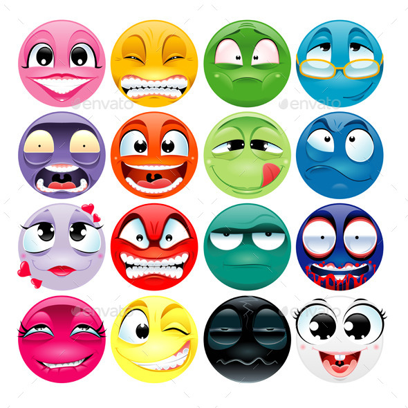 GraphicRiver Faces with Different Expressions 10696635 GraphicRiver Faces with Different Expressions 10696635