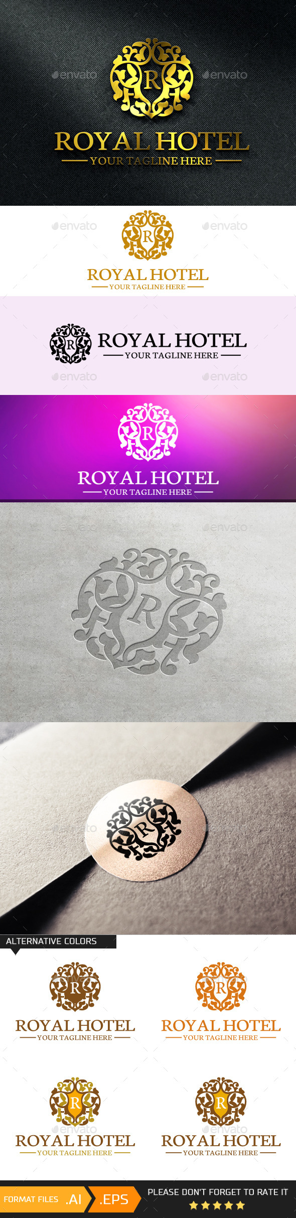 GraphicRiver Hotel Letter R Logo Template 10697094 GraphicRiver Hotel Letter R Logo Template 10697094
