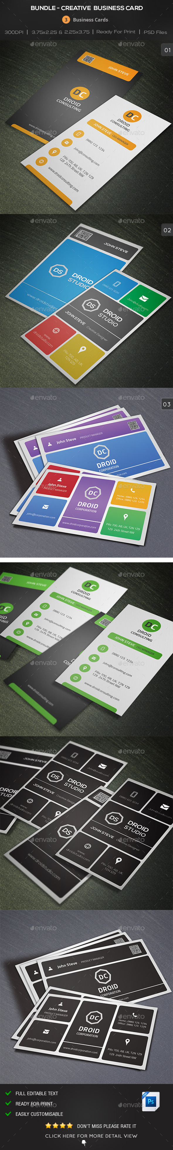 GraphicRiver Bundle Creative Business Card 10697873 GraphicRiver Bundle Creative Business Card 10697873