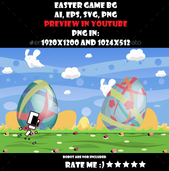 GraphicRiver Easter game BG 10699637 GraphicRiver Easter game BG 10699637