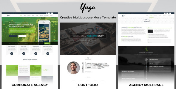 ThemeForest Yuga Creative Multipurpose Muse Template 10700363 ThemeForest Yuga Creative Multipurpose Muse Template 10700363