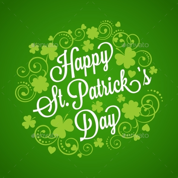 GraphicRiver St Patrick s Card 10701665 GraphicRiver St Patrick s Card 10701665