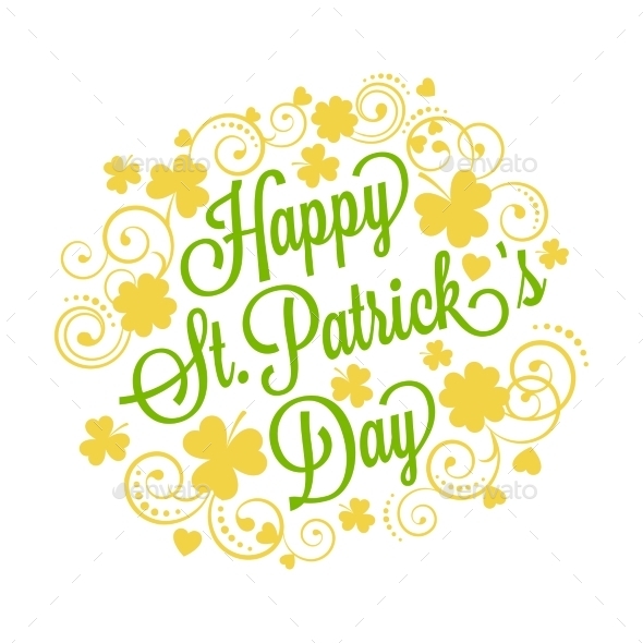 GraphicRiver St Patrick s Card 10701678 GraphicRiver St Patrick s Card 10701678