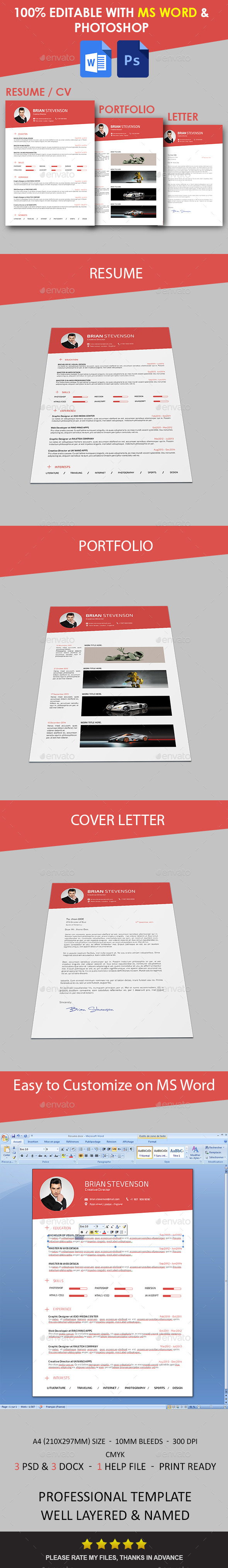 GraphicRiver Resume 10702283 GraphicRiver Resume 10702283