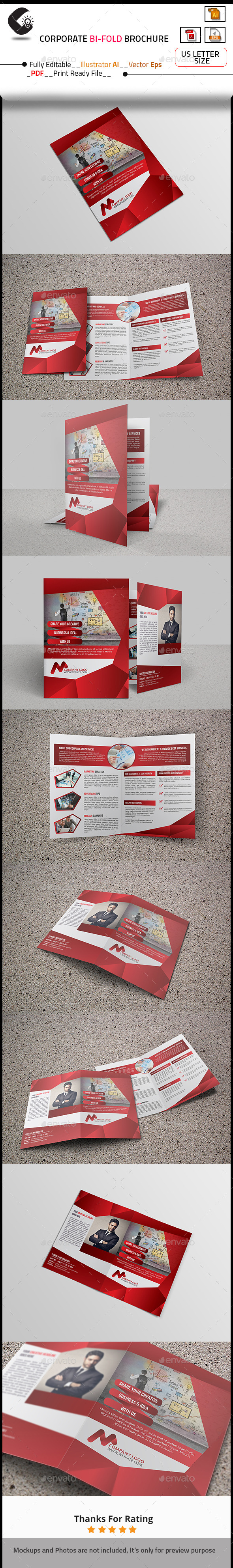 GraphicRiver Corporate Bi-Fold Brochure Template 10703843 GraphicRiver Corporate Bi-Fold Brochure Template 10703843