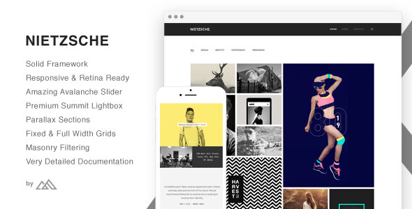 ThemeForest Nietzsche Creative Multi-Purpose HTML Template 10705442 ThemeForest Nietzsche Creative Multi-Purpose HTML Template 10705442