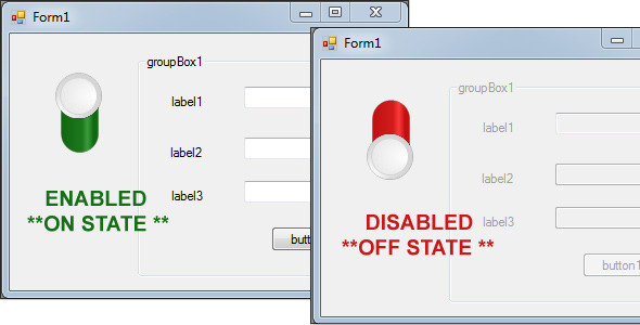 Switch Button for Windows Forms