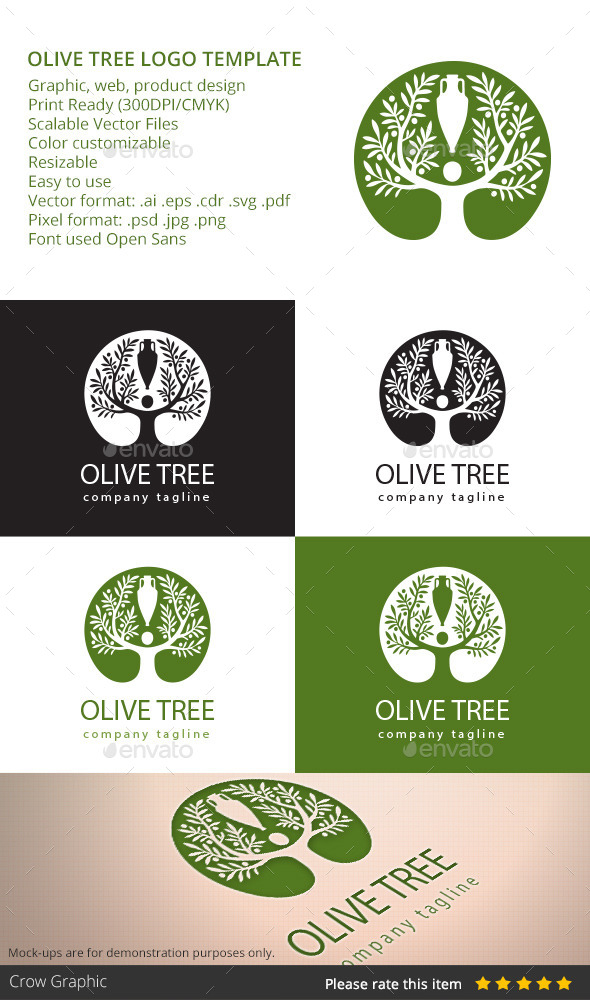 GraphicRiver Olive Tree 10638887 GraphicRiver Olive Tree 10638887