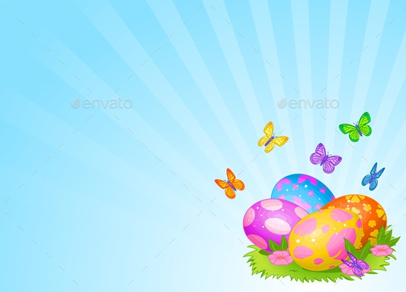 GraphicRiver Easter Eggs Background 10713755 GraphicRiver Easter Eggs Background 10713755