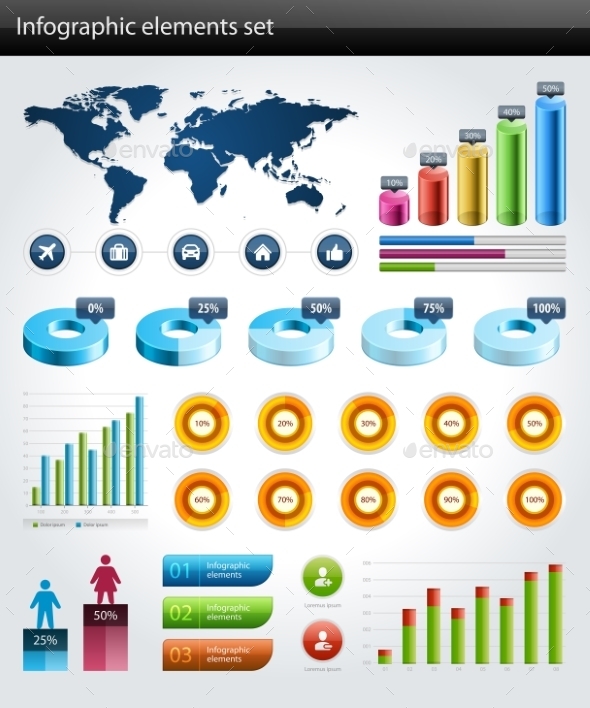 GraphicRiver Infographics Collection 10714330 GraphicRiver Infographics Collection 10714330