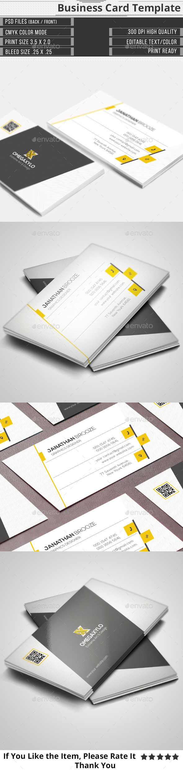 GraphicRiver Corporate Business Card 10715395 GraphicRiver Corporate Business Card 10715395