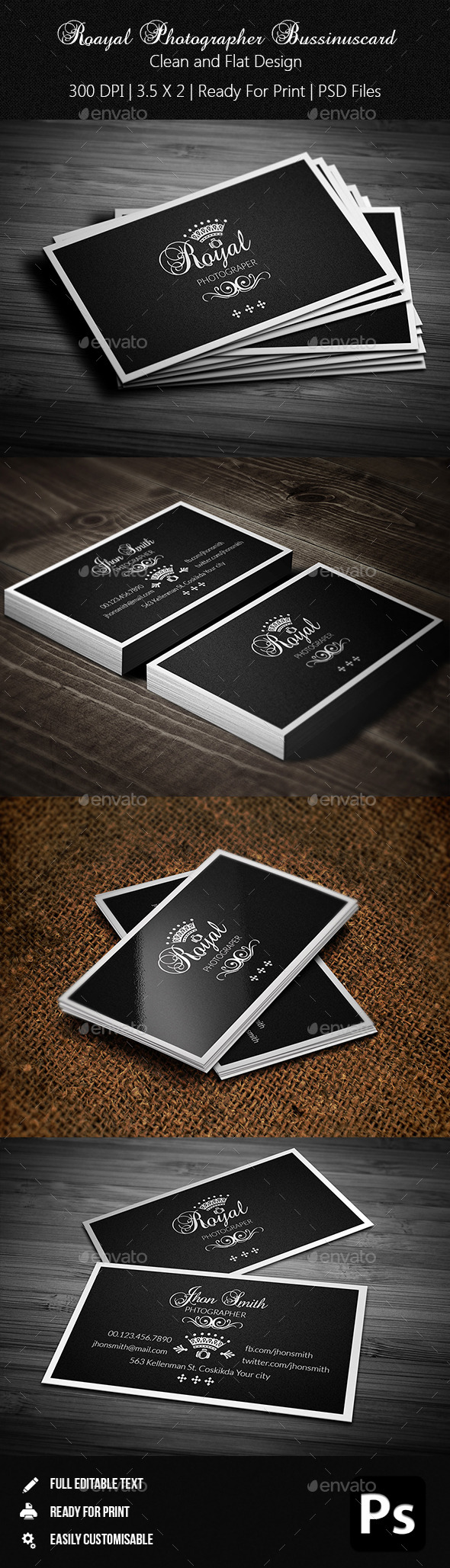 Creative Photographer Business Card 03 (Creative)