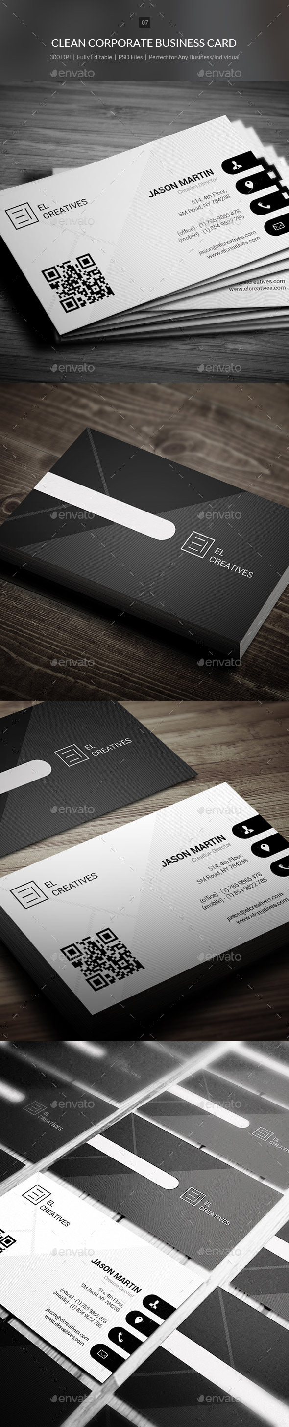 GraphicRiver Clean Corporate Business Card 07 10716556 GraphicRiver Clean Corporate Business Card 07 10716556