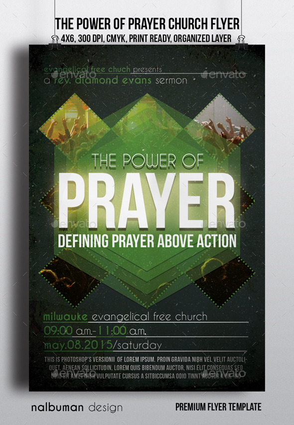 GraphicRiver The Power of Prayer Church Flyer 10717139 GraphicRiver The Power of Prayer Church Flyer 10717139