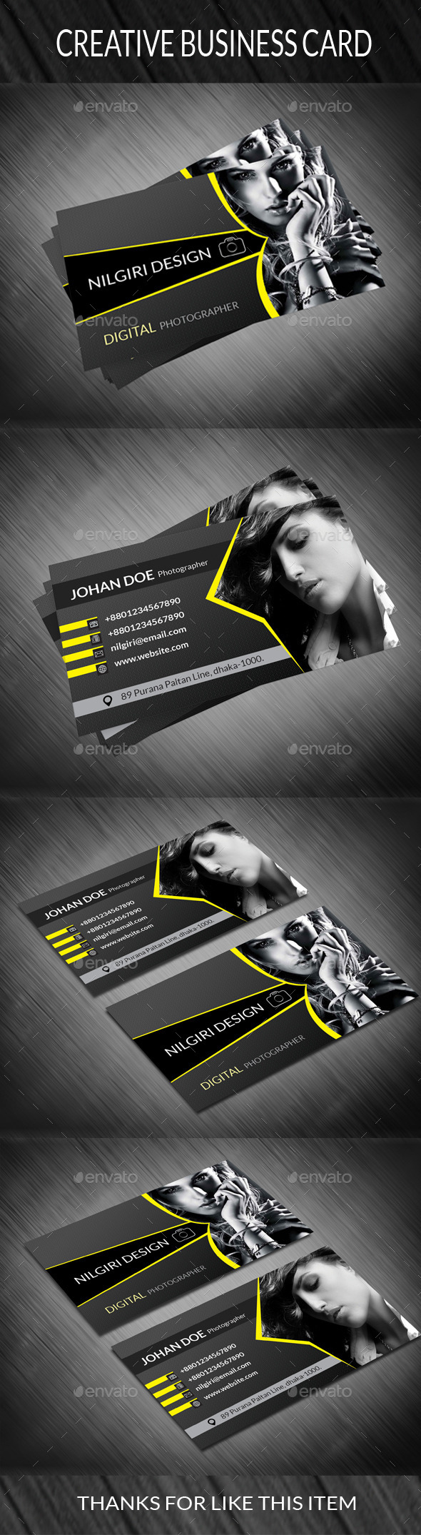 GraphicRiver Photography Business Card 2 10718482 GraphicRiver Photography Business Card 2 10718482