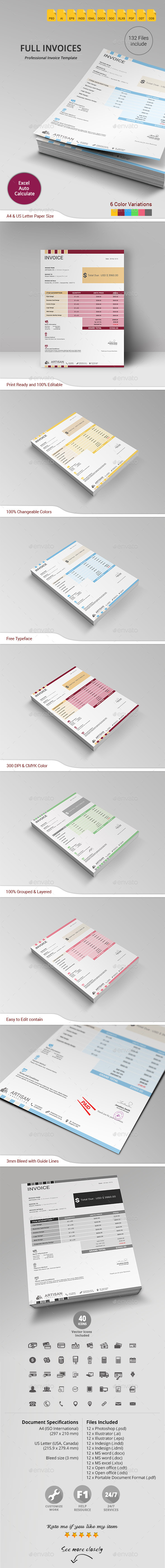 GraphicRiver Invoice 10718711 GraphicRiver Invoice 10718711