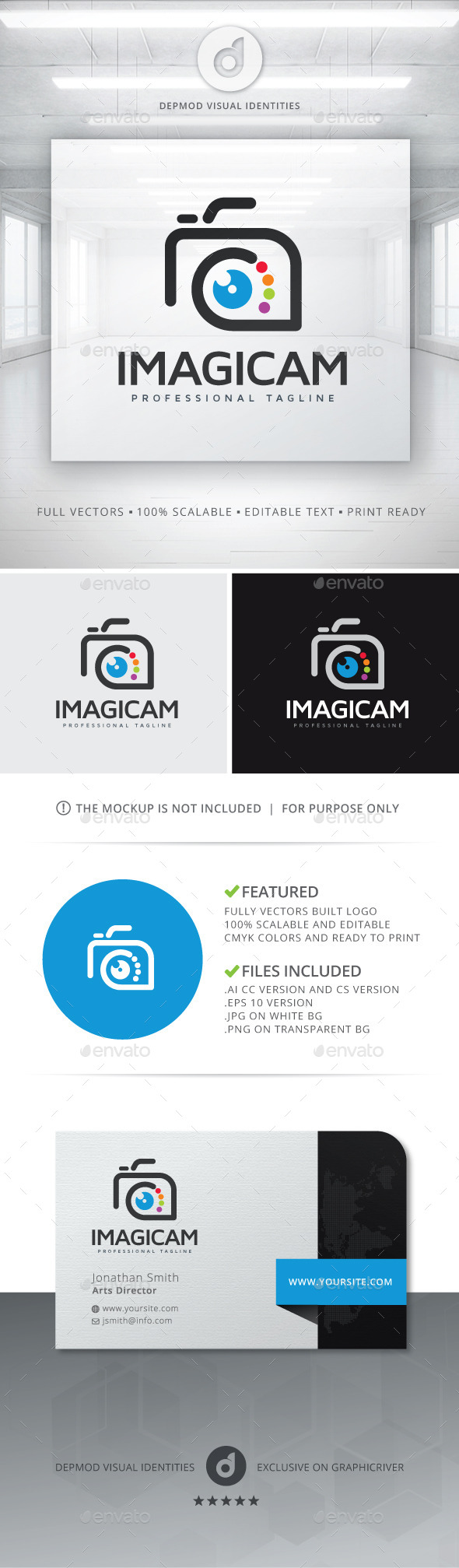 GraphicRiver Imagicam Logo 10701536 GraphicRiver Imagicam Logo 10701536