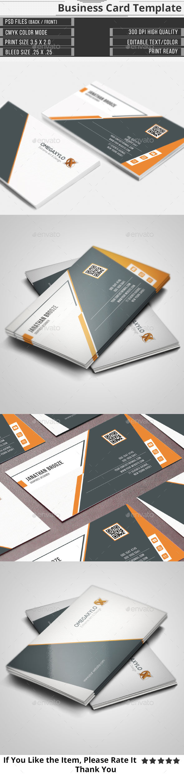 GraphicRiver Corporate Business Card 10719706 GraphicRiver Corporate Business Card 10719706