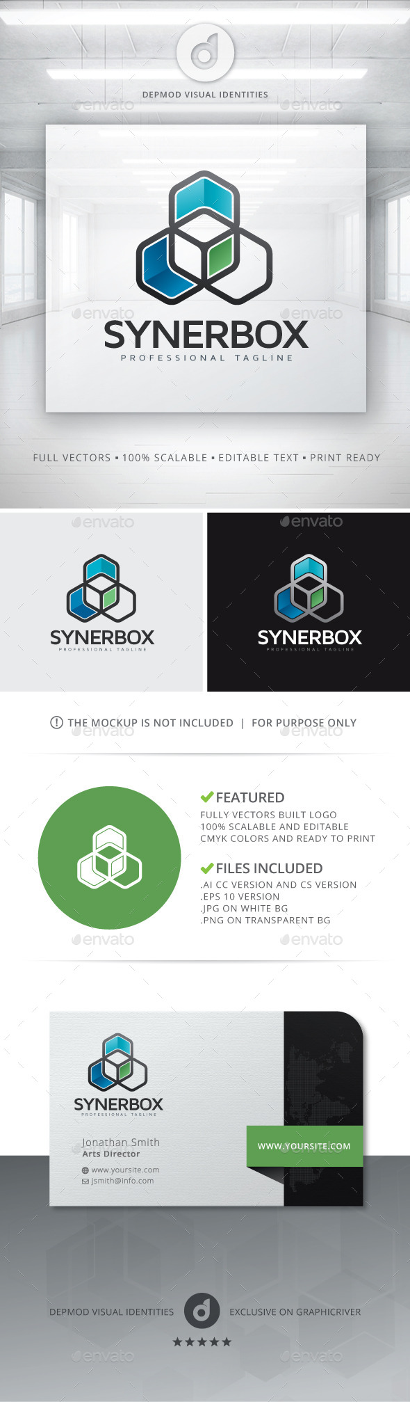 GraphicRiver Synerbox Logo 10703386 GraphicRiver Synerbox Logo 10703386