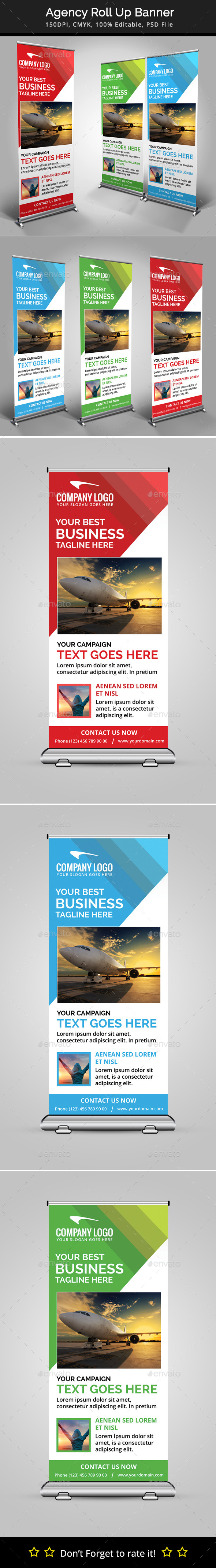 Agency Roll Up Banner (Signage)