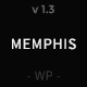 Memphis - Minimal Creative WordPress Theme