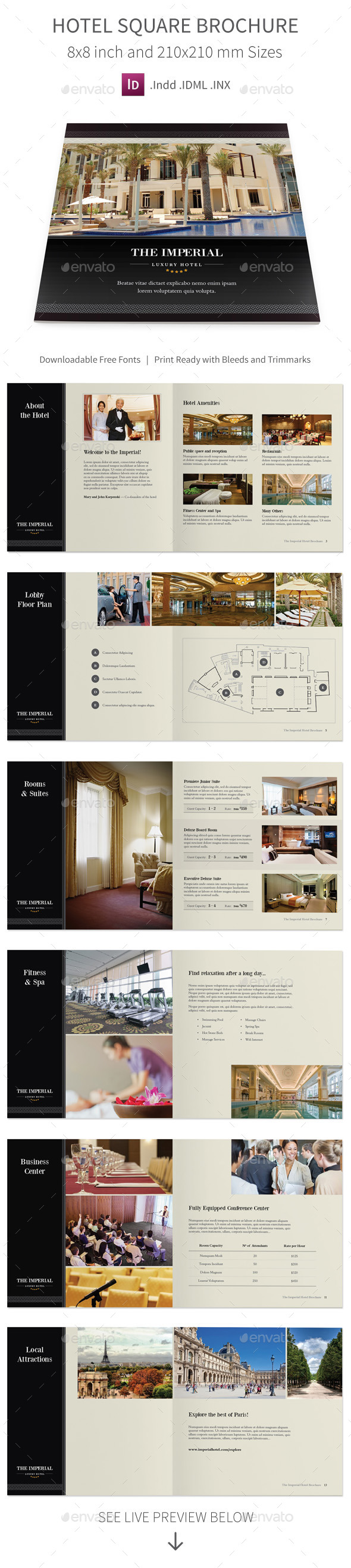 Hotel Square Brochure (Informational)