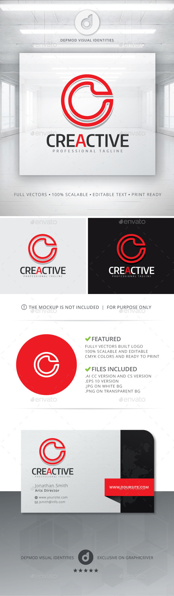 GraphicRiver Creactive Logo 10721632 GraphicRiver Creactive Logo 10721632