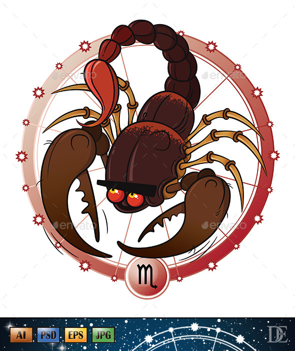 GraphicRiver Astrology Sign Scorpio 10723115 GraphicRiver Astrology Sign Scorpio 10723115