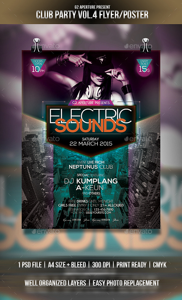 GraphicRiver Club Party Flyer Poster Vol.4 10730562 GraphicRiver Club Party Flyer Poster Vol.4 10730562