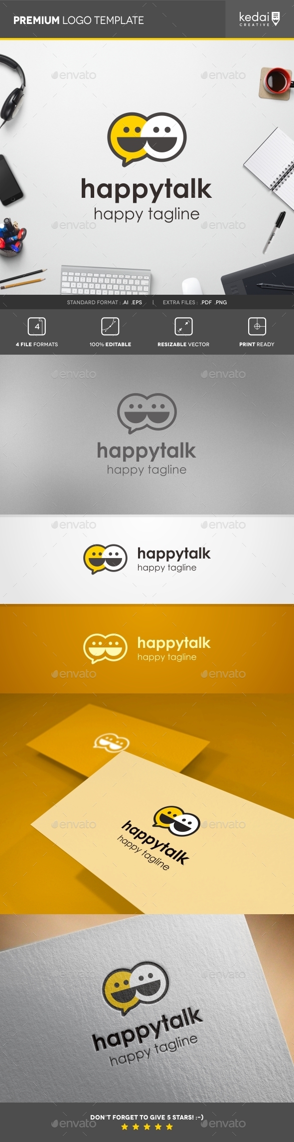 GraphicRiver Happy Talk 10730714 GraphicRiver Happy Talk 10730714