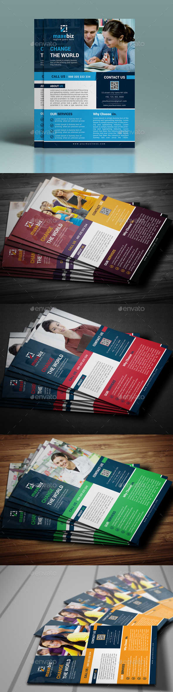 GraphicRiver Corporate Flyer Template 10730998 GraphicRiver Corporate Flyer Template 10730998