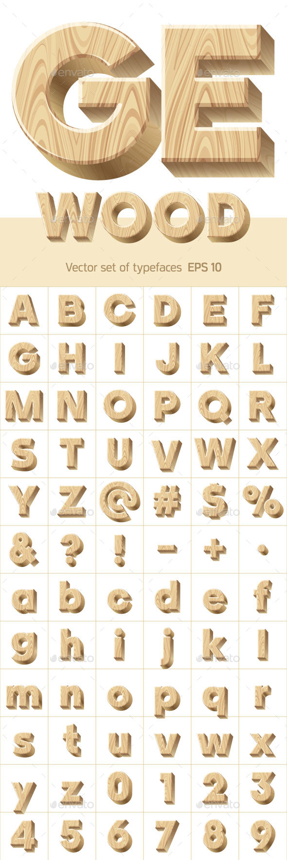 GraphicRiver Three-Dimensional Wooden Alphabet 10731119 GraphicRiver Three-Dimensional Wooden Alphabet 10731119
