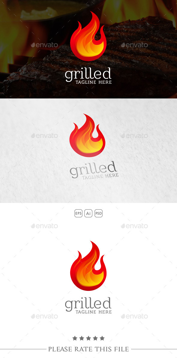 GraphicRiver Fire Logo 10734519 GraphicRiver Fire Logo 10734519