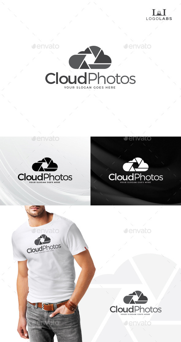 GraphicRiver Cloud Photos Logo 10734520 GraphicRiver Cloud Photos Logo 10734520