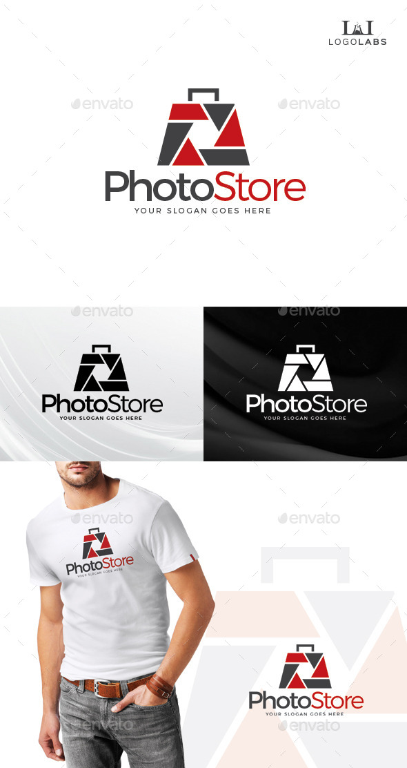 GraphicRiver Photo Store Logo 10734698 GraphicRiver Photo Store Logo 10734698