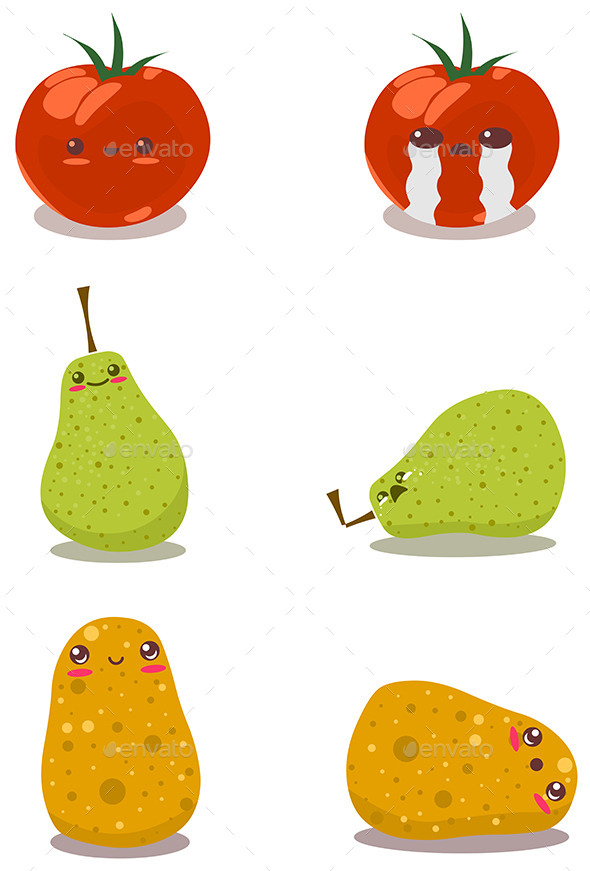 Funny Fruits Fun Pack