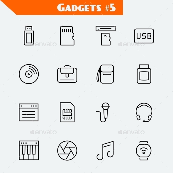 GraphicRiver Computer Gadgets 10734944 GraphicRiver Computer Gadgets 10734944