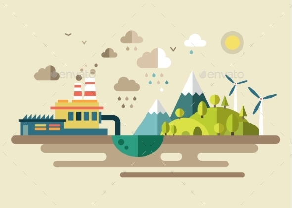 GraphicRiver Urban Ecology Environmental Protection 10735552 GraphicRiver Urban Ecology Environmental Protection 10735552