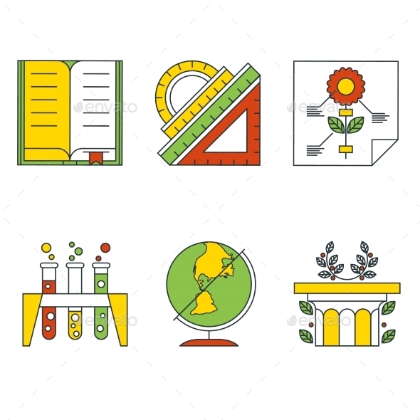 GraphicRiver Vector Education and Science Concept Flat Design 10736134 GraphicRiver Vector Education and Science Concept Flat Design 10736134